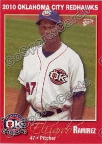 2010 Oklahoma City RedHawks Elizardo Ramirez