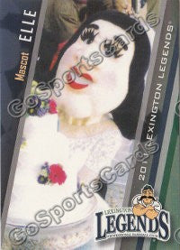 2011 Lexington Legends Elle Mascot