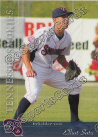 2012 Tennessee Smokies Elliot Soto