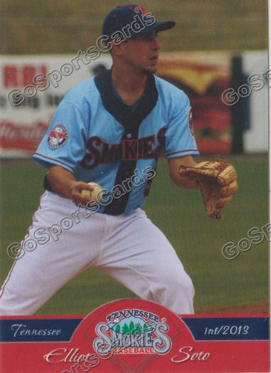 2013 Tennessee Smokies Elliot Soto