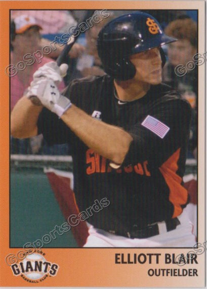 2014 San Jose Giants Elliott Blair
