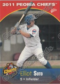 2011 Peoria Chiefs Elliot Soto