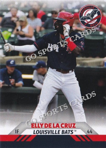 2023 Louisville Bats Elly De La Cruz