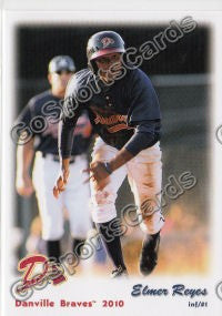 2010 Danville Braves Elmer Reyes