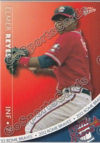 2012 Rome Braves Elmer Reyes