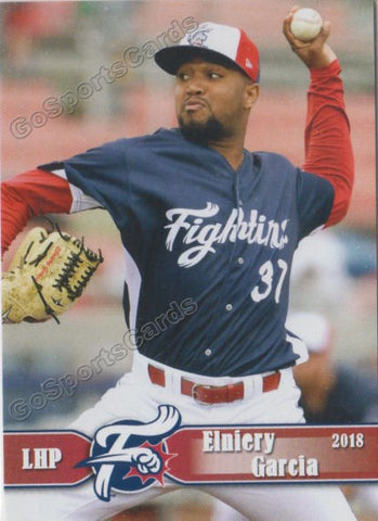 2018 Reading Fightin Phils Elniery Garcia