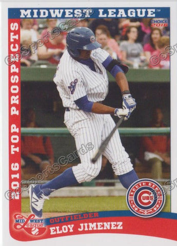 2016 Midwest League Top Prospect Eloy Jimenez