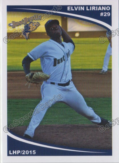 2015 Tri City Dust Devils Elvin Liriano