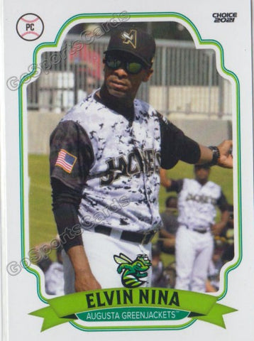 2021 Augusta Greenjackets Elvin Nina