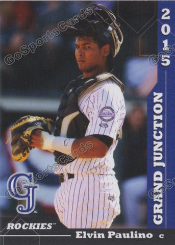 2015 Grand Junction Rockies Elvin Paulino