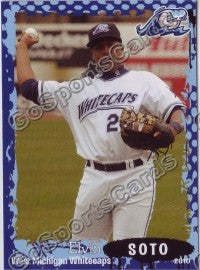 2010 West Michigan WhiteCaps Elvin Soto