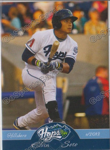 2013 Hillsboro Hops Elvin Soto