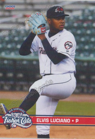 2021 New Hampshire Fisher Cats Elvis Luciano