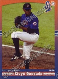 2008 St Lucie Mets Elvys Quezada