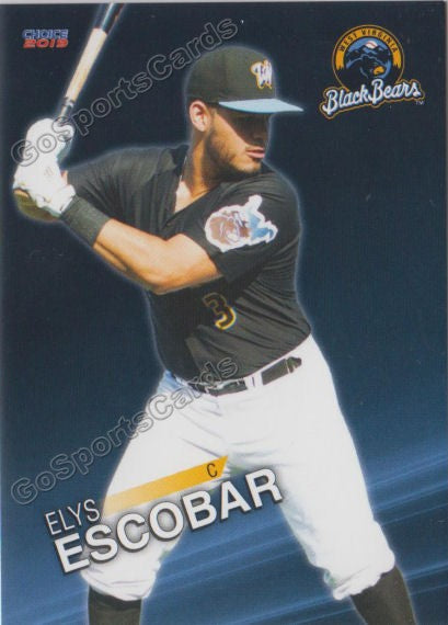 2019 West Virginia Black Bears Elys Escobar
