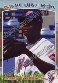 2009 St Lucie Mets Emary Frederick