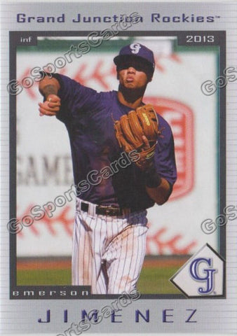 2013 Grand Junction Rockies Emerson Jimenez