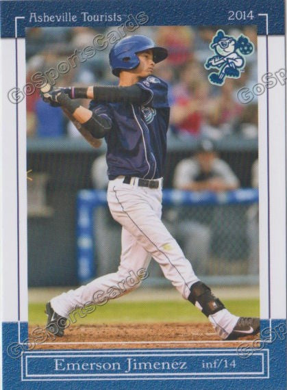 2014 Asheville Tourists Emerson Jimenez