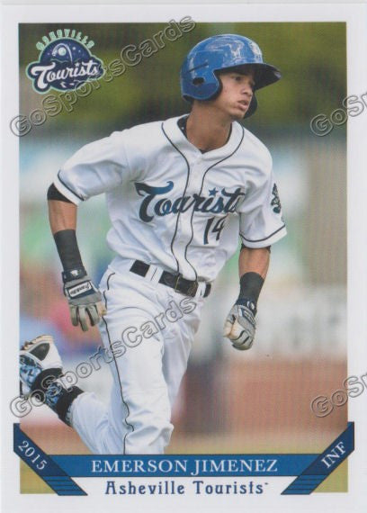 2015 Asheville Tourists Emerson Jimenez