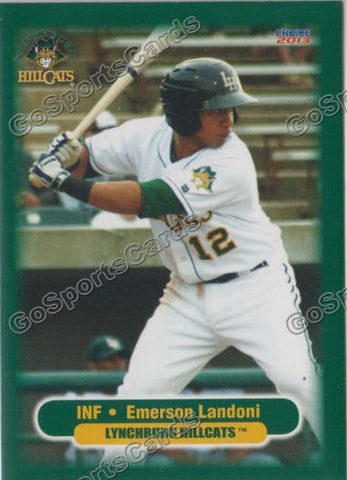 2013 Lynchburg Hillcats Emerson Landoni