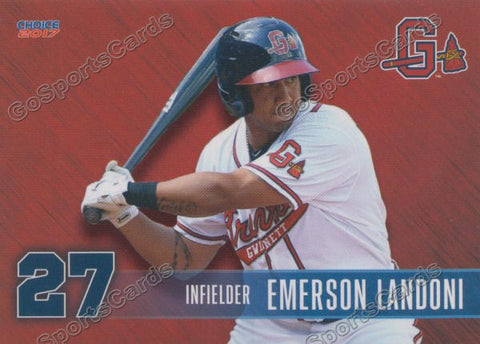 2017 Gwinnett Braves Emerson Landoni