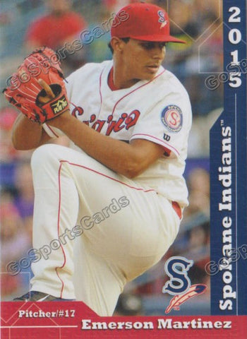 2015 Spokane Indians Emerson Martinez