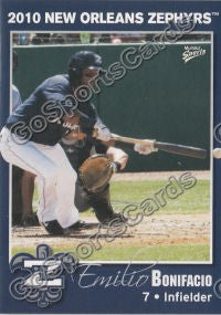 2010 New Orleans Zephyrs Emilio Bonifacio