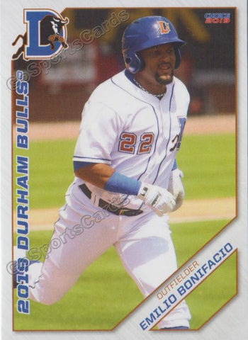 2019 Durham Bulls Emilio Bonifacio
