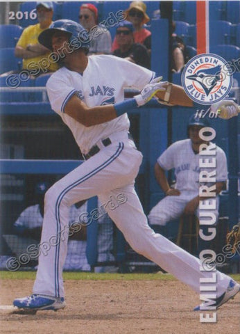 2016 Dunedin Blue Jays Emilio Guerrero