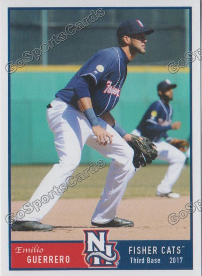 2017 New Hampshire Fisher Cats Emilio Guerrero