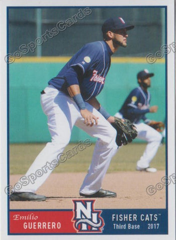 2017 New Hampshire Fisher Cats Emilio Guerrero