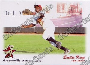 2010 Greeneville Astros Emilio King