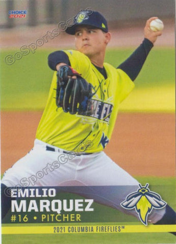 2021 Columbia Fireflies Emilio Marquez