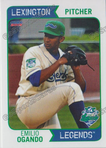 2015 Lexington Legends Emilio Ogando