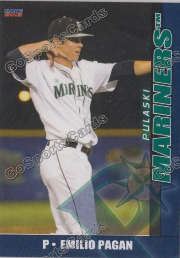 2013 Pulaski Mariners Emilio Pagan