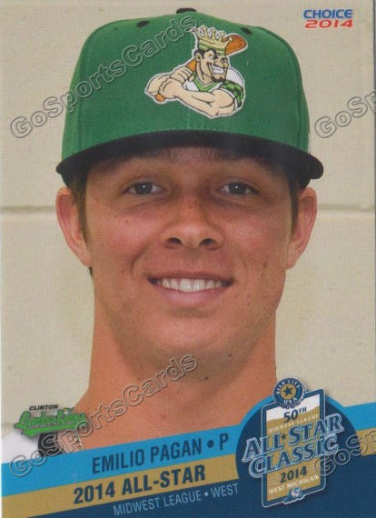 2014 MidWest League All Star Emilio Pagan