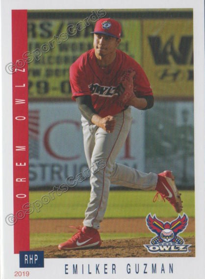 2019 Orem Owlz Emilker Guzman