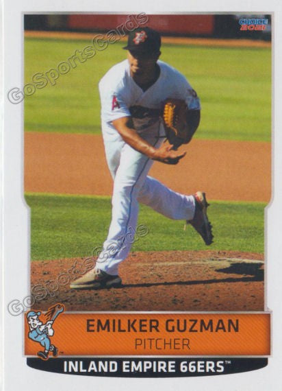 2021 Inland Empire 66ers Emilker Guzman – Go Sports Cards