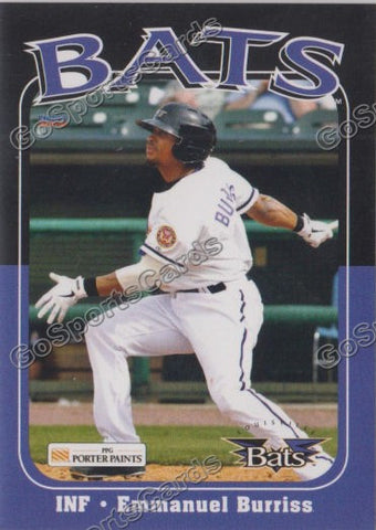 2013 Louisville Bats Emmanuel Burriss