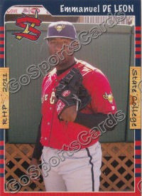 2011 State College Spikes Emmanuel De Leon