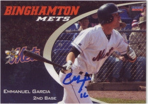 Emmanuel Garcia 2008 Binghamton Mets (Autograph)