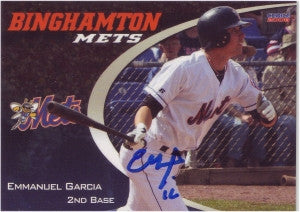 Emmanuel Garcia 2008 Binghamton Mets (Autograph)