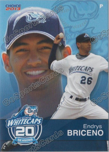 2013 West Michigan Whitecaps Endrys Briceno