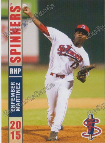 2015 Lowell Spinners Enfember Martinez
