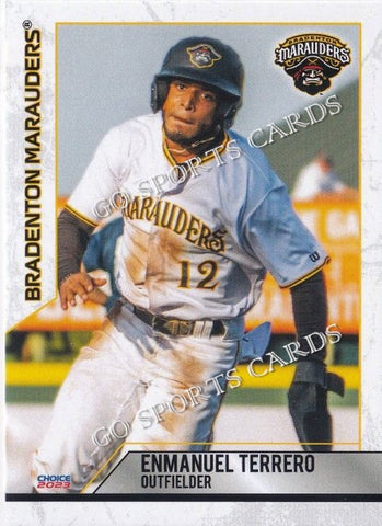 2023 Bradenton Marauders Enmanuel Terrero
