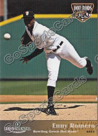 2011 Bowling Green Hot Rods Enny Romero