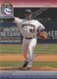 2012 Mahoning Valley Scrappers Enosil Tejeda
