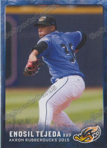 2015 Akron Rubberducks Enosil Tejeda
