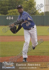 2011 Aberdeen IronBirds Enrico Jimenez