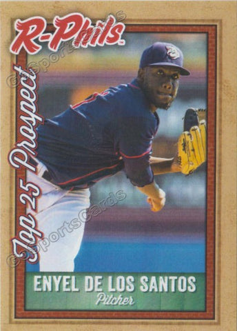 2019 Reading Fightin Phils Top 25 Prospect Enyel De Los Santos